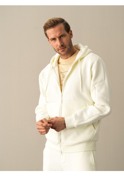 Erkek Ekru Regular Fit Sweatmont fiyatları