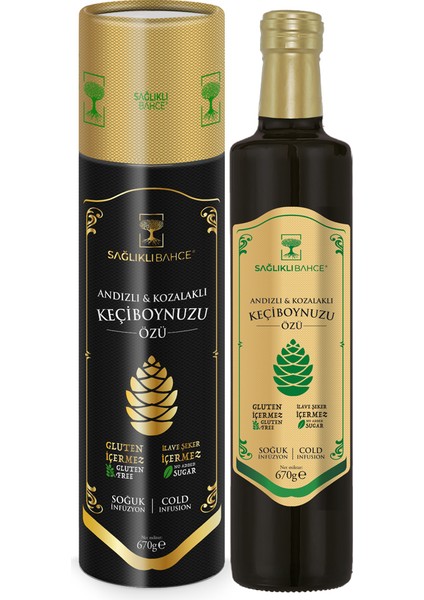Andızlı ve Kozalaklı Keçiboynuzu Özü 670 gr