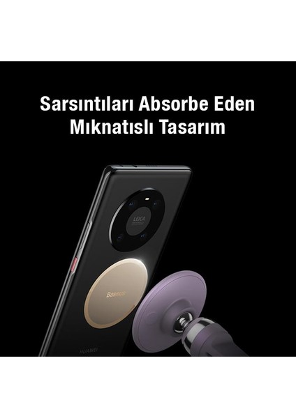 Universal Ultra Güçlü Mıknatıslı Air Vent Havalandırma Tipli Araç Içi Telefon Tutucu