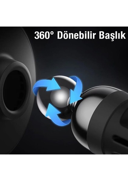 Universal Ultra Güçlü Mıknatıslı Air Vent Havalandırma Tipli Araç Içi Telefon Tutucu