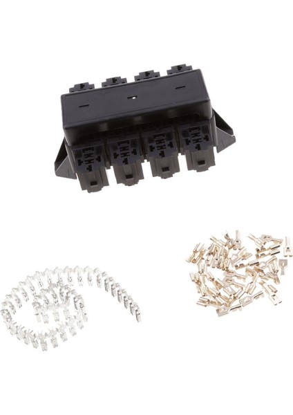 Araba Oto 20 Yollu Sigorta Tutucu 8 Röle Soket Dağıtım Bloğu (Yurt Dışından)