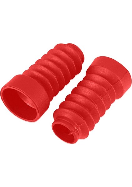 Parça Araçları Için Çatal Toz Kapağı Çatal Koruyucular Kauçuk Kırmızı (Yurt Dışından)
