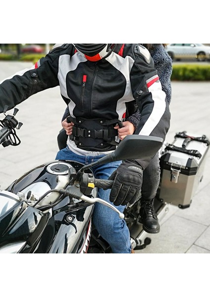 1x Siyah Motosiklet Yolcu Kemeri Arka Koltuk Kapat Kavrama Sapı Göbek Kayışı (Yurt Dışından) fiyatları