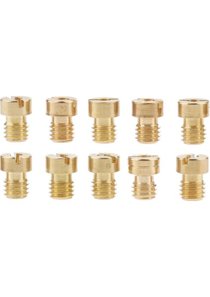 10 Parça 5mm Motosiklet Karbüratör Ana Jet Seti - Boyut 100 105 108 110 115 120 6 (Yurt Dışından)