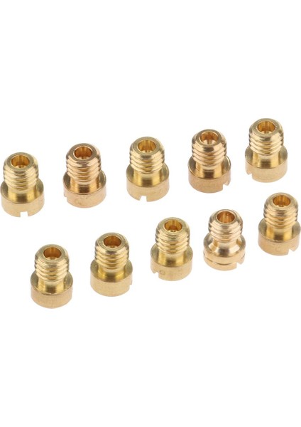 10 Parça 5mm Motosiklet Karbüratör Ana Jet Seti - Boyut 100 105 108 110 115 120 6 (Yurt Dışından)