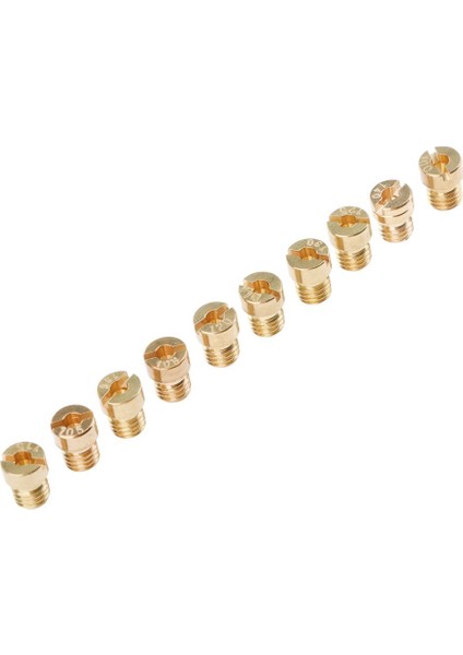 10 Parça 5mm Motosiklet Karbüratör Ana Jet Seti - Boyut 100 105 108 110 115 120 6 (Yurt Dışından)
