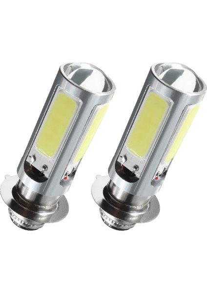 2 Adet H6 P15D-25-1 Cob LED Motosiklet Far Sis Ampulleri 6000K Beyaz (Yurt Dışından) indirimleri