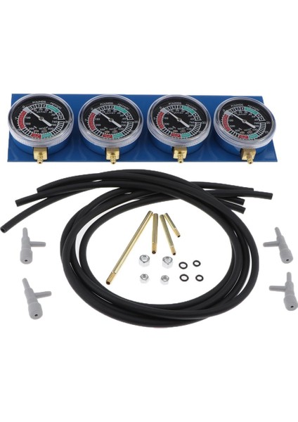 1 Set Motosiklet Karbüratör Vakum Dengeleyici Senkronizatör Göstergesi 4 Silindir Kiti (Yurt Dışından)
