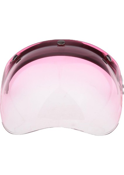 Açık Yüz Retro Gradyan Motosiklet 3 Snap Kabarcık Gözlükleri Visor 4 (Yurt Dışından)