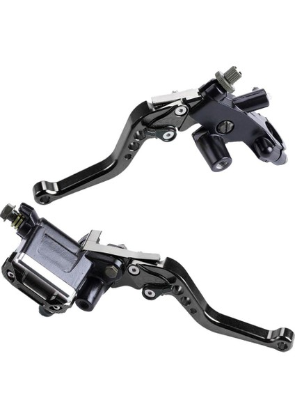 2'li 7 8 '' Motosiklet Fren Debriyaj Ana Silindir Kiti Rezervuar Kolları (Yurt Dışından)