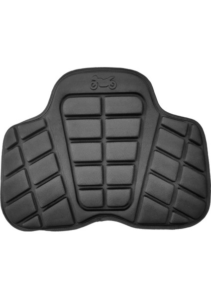 Motosiklet Koltuğu Soğutma Koltuk Pedi Yumuşak Kalıplı Köpük Siyah (Yurt Dışından)