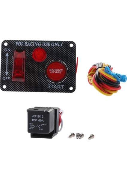 12V Kontak Anahtarı Panel Su Geçirmez Motor Başlat Düğmesi (Yurt Dışından) fiyatları