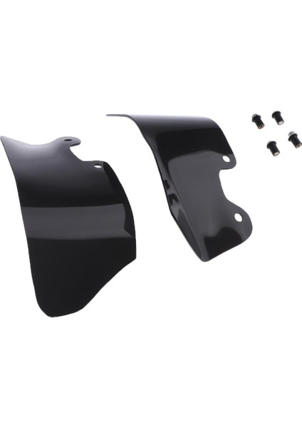 Motosiklet Rüzgar Deflektörleri Siyah Için Çizik Dirençli (Yurt Dışından)
