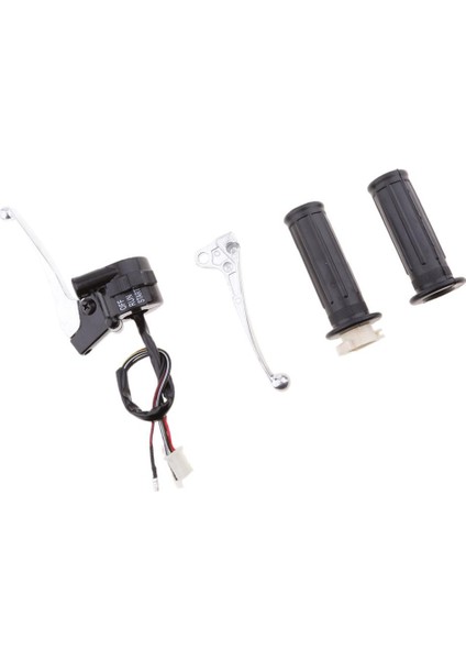 Twist Grottle Muhafaza Anahtarı Sol Sol Fren Kolu PW50 Için Set (Yurt Dışından)