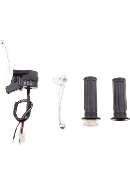 Twist Grottle Muhafaza Anahtarı Sol Sol Fren Kolu PW50 Için Set (Yurt Dışından) fırsatları