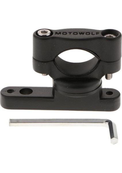Motowolf Motosiklet Dikiz Aynası Döndürülebilir Genişletilmiş Braket Tutucu Montaj Stili (Yurt Dışından)