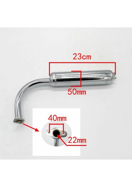 Egzoz 48 66 70 80CC Motor (Yurt Dışından) fiyatları