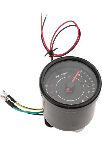 0-13000RMP Için Motosiklet LED Arka Işık Takometre Gösterge Braketi (Yurt Dışından)