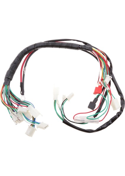 Motosiklet Elektrik Kablo Kablo Demeti Montajı Mini Kir Için Set 110CC 125CC (Yurt Dışından) fiyatları