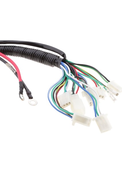 Motosiklet Elektrik Kablo Kablo Demeti Montajı Mini Kir Için Set 110CC 125CC (Yurt Dışından) indirimleri