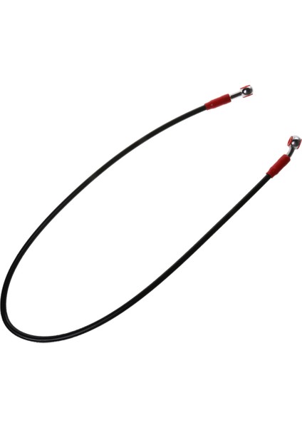 90CM 35 "evrensel Motosiklet Freni Hortum Yağ Boru Örgülü Takma Uçlar Siyah (Yurt Dışından)