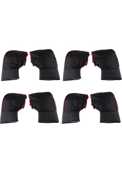 4 Çift Motosiklet Kış Su Geçirmez Gidon Muffs Eldivenler Için (Yurt Dışından)