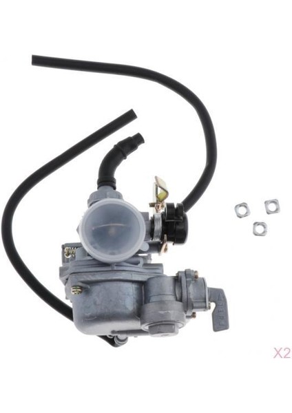 DY100 CD110 70-110CC Atv Scooter Için 2x Alüminyum 19MM Karbüratör (Yurt Dışından)