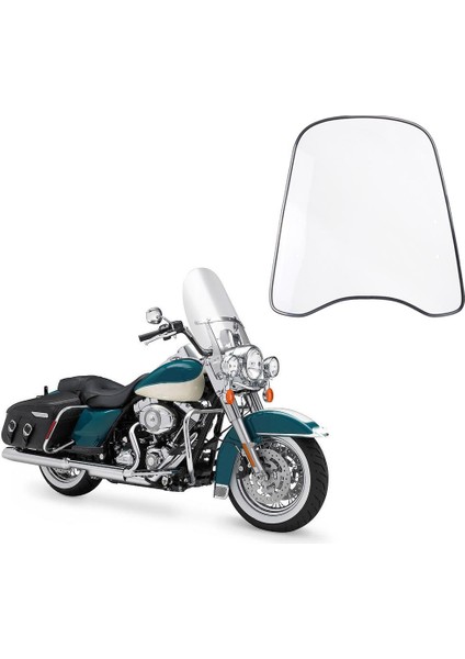 Motosiklet Scooter Clear Ön Cam Ön Cam Koruyucu Koruma Universal (Yurt Dışından) fiyatları
