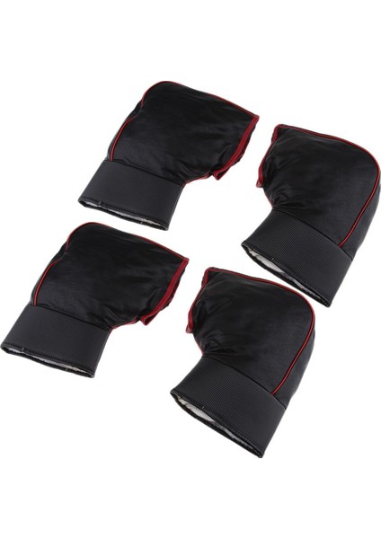 2 Çift Motosiklet Gidon Muffs Eldiven Motosiklet El Muff Için (Yurt Dışından)