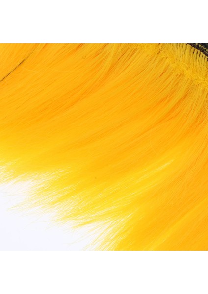 Motosiklet Skinhead Saç Parçası Sarı Mavi (Yurt Dışından) fırsatları