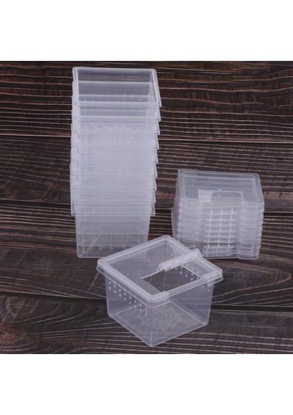 10 Adet Sürüngenler Amfibi Habitat Teraryum Vivarium Tank Üreme Kutusu (Yurt Dışından) fiyatları