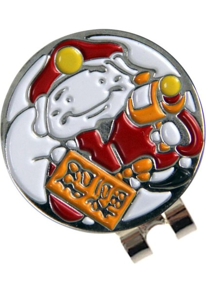 Manyetik Golf Klip Top Markeri Golf Şapkası Metal Kelepçesi Zenginlik Tanrısı (Yurt Dışından) indirimleri