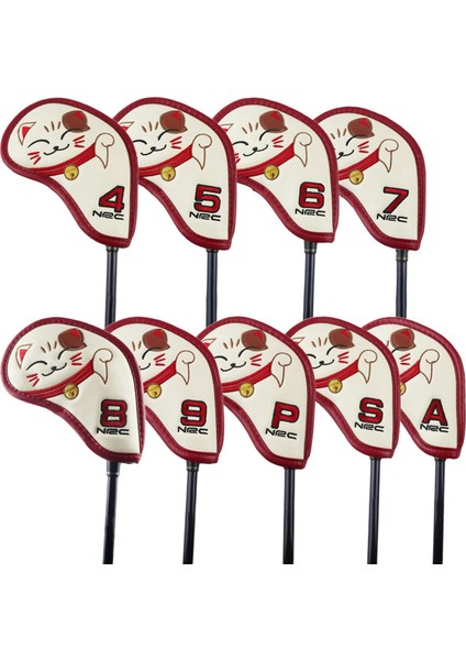 9 Adet Su Geçirmez Golf Demir Başlık Takozlar Kulüp Baş Kapak Koruma Hediyesi (Yurt Dışından) fiyatları