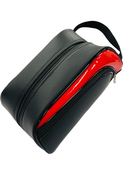 Taşınabilir Golf Ayakkabı Çanta Fermuarı Tote Ayakkabı Golf Hediyesi Erkekler Kırmızı (Yurt Dışından) fiyatları