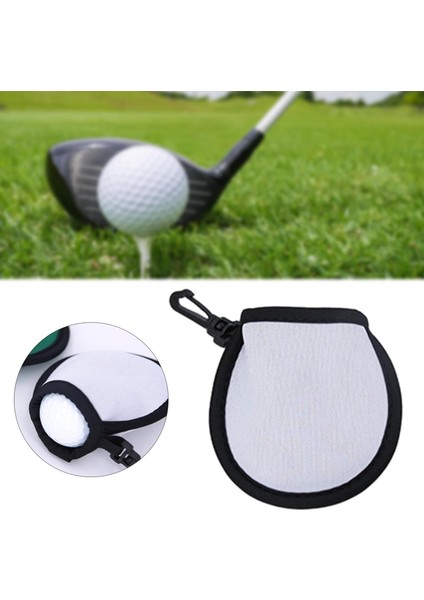 Golf Topu Temizleyici Yıkanabilir Golf Topu Yıkama Çantası Küçük Top Beyaz Silmek Için (Yurt Dışından) fırsatları