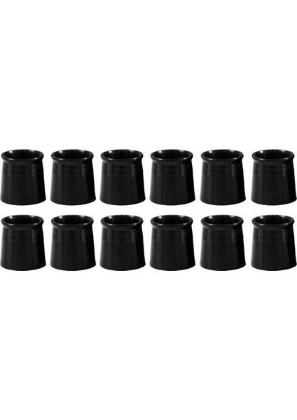 12X Golf Demir Ferrules Konik Ucu Demir Kama Alüminyum Yakalar Uç Kapaklar Siyah (Yurt Dışından) fiyatları