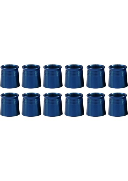 12X Golf Demir Ferrules Konik Ucu Demir Kama Alüminyum Yakalar Uç Kapaklar Mavi (Yurt Dışından) fiyatları