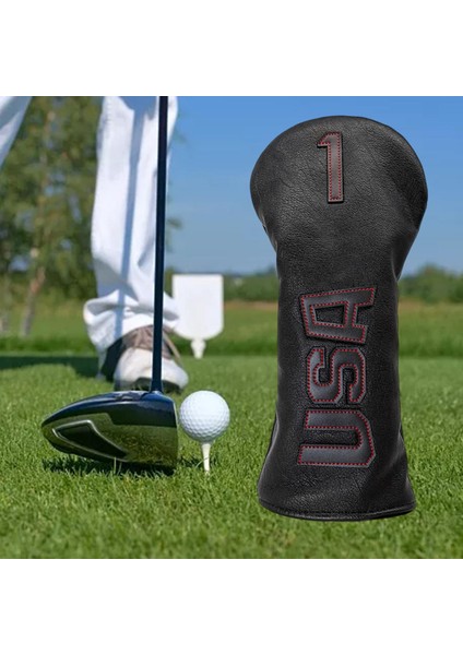 Pu Golf x Fairway Woods Protector Golf Kafa Kapağı Siyah (Yurt Dışından) fırsatları
