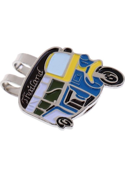 Golf Visor Için Uygun Sağlam Pedikab Şapkası Klip Golf Ball Markers (Yurt Dışından)