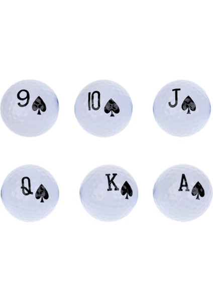 6 Adet/paket Yüksek Dereceli S Golf Aksesuarları Golfçü Golf Topu Için Hediye (Yurt Dışından) fiyatları