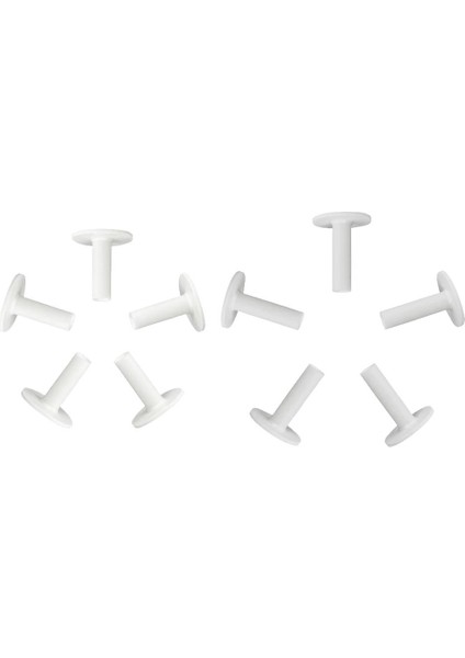 10X Golf Tee Tutucu Mat Uygulama Yumuşak Tee 54/64MM Tee (Yurt Dışından)