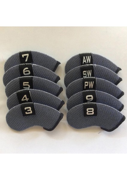 20X Golf Club Head Kapakları Set Değer Seti Deluxe Head -Covers Tüm Markalara Uygun (Yurt Dışından) fırsatları