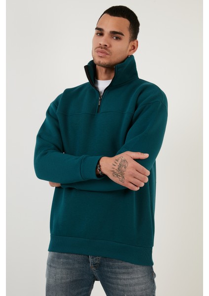 Regular Fit Pamuklu Içi Tüylü Yumuşak Şardonlu Kışlık Sweat Erkek Sweat 59053431 fiyatları