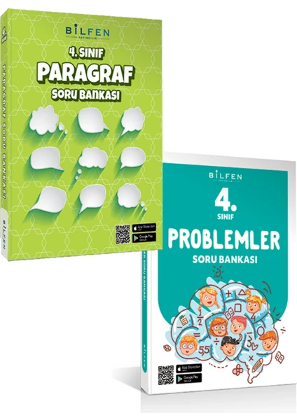Bilfen Yayınları 4. Sınıf Problemler Paragraf Soru Bankası Seti 2023