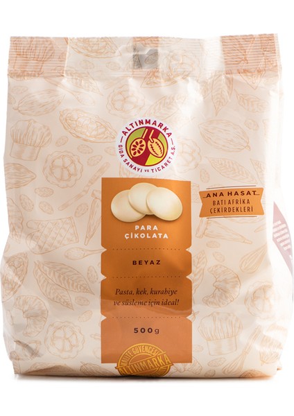 Beyaz Para Çikolata 500 gr