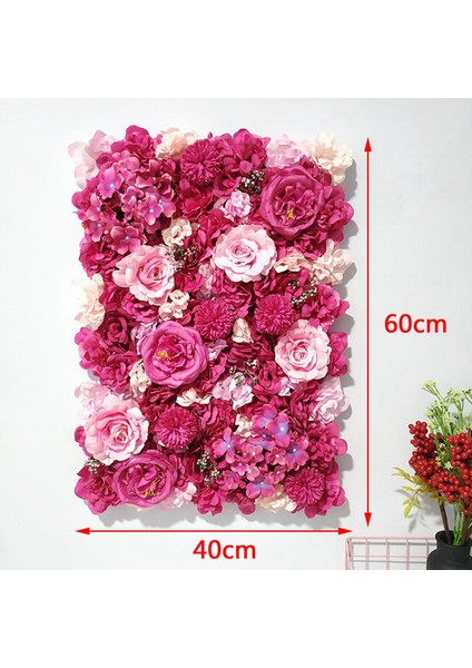 Yapay Ipek Çiçekler Duvar Paneli Düğün Parti Çiçek Zemin Dekorasyon Gülü (Yurt Dışından) fırsatları