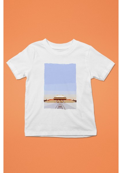Yasak Şehir Baskılı Unisex Çocuk Tişört