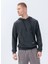 Sweat Hoody Begin M - Erkek Pamuklu Antrasit Sweatshirt - 4222316 3