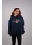Oversize Hoodie Star Mickey Mouse Write Navy Blue 1