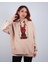 Oversize Hoodie Rock And Roll Themed Stone Color 1